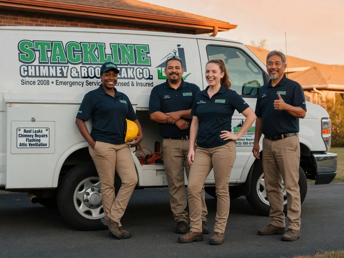 Chimney flashing repair company in Lake Como, FL